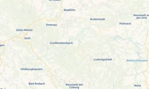 Regenradar Vorschaubild - Aktuelle Niederschläge in Cursdorf und Umgebung
