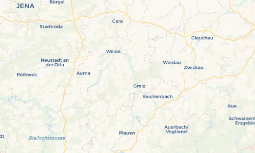 Regenradar Vorschaubild - Aktuelle Niederschläge in Daßlitz und Umgebung