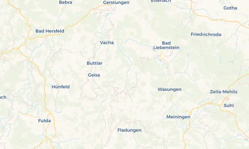 Regenradar Vorschaubild - Aktuelle Niederschläge in Dermbach und Umgebung