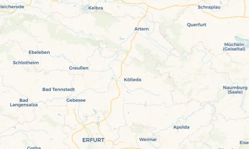 Regenradar Vorschaubild - Aktuelle Niederschläge in Dermsdorf und Umgebung