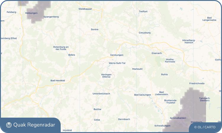 Quak Regenradar-Widget Dippach