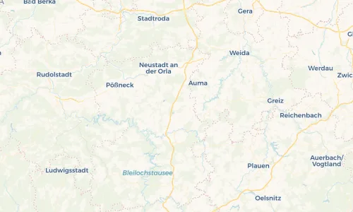 Regenradar Vorschaubild - Aktuelle Niederschläge in Dittersdorf und Umgebung