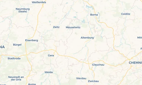 Regenradar Vorschaubild - Aktuelle Niederschläge in Dobitschen und Umgebung