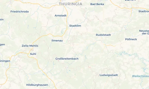 Regenradar Vorschaubild - Aktuelle Niederschläge in Dörnfeld an der Heide und Umgebung