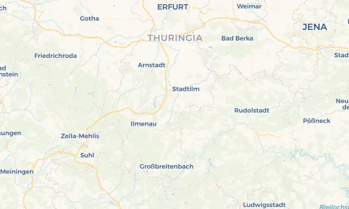 Regenradar Vorschaubild - Aktuelle Niederschläge in Dörnfeld an der Ilm und Umgebung