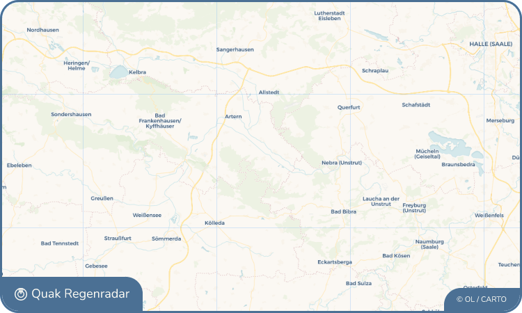 Quak Regenradar-Widget Donndorf