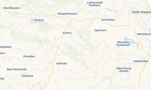 Regenradar Vorschaubild - Aktuelle Niederschläge in Donndorf und Umgebung