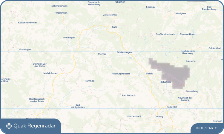 Quak Regenradar-Widget Ebenhards