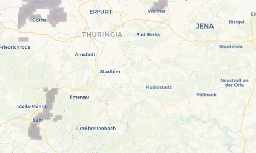 Regenradar Vorschaubild - Aktuelle Niederschläge in Ehrenstein und Umgebung