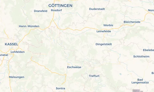 Regenradar Vorschaubild - Aktuelle Niederschläge in Eichstruth und Umgebung