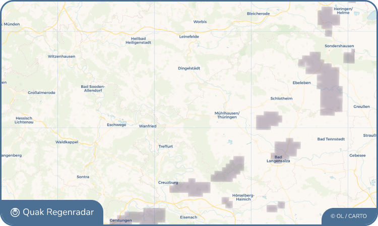 Regenradar-Widget für Eigenrieden