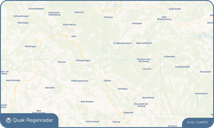 Quak Regenradar-Widget Einsiedel