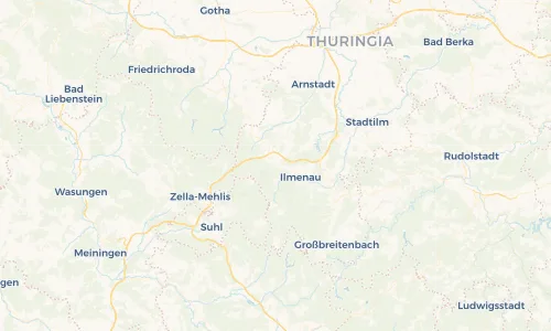 Regenradar Vorschaubild - Aktuelle Niederschläge in Elgersburg und Umgebung