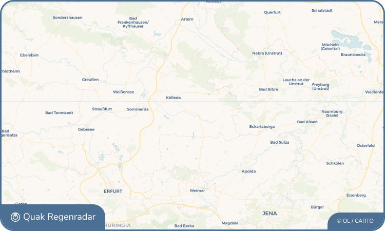 Quak Regenradar-Widget Ellersleben