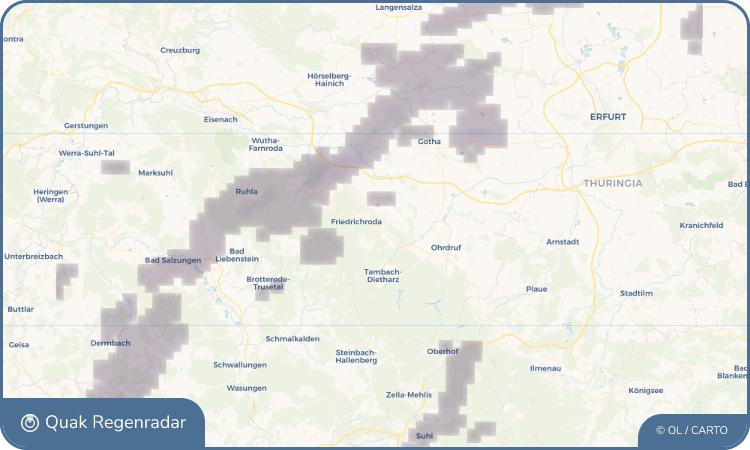 Regenradar-Widget für Engelsbach