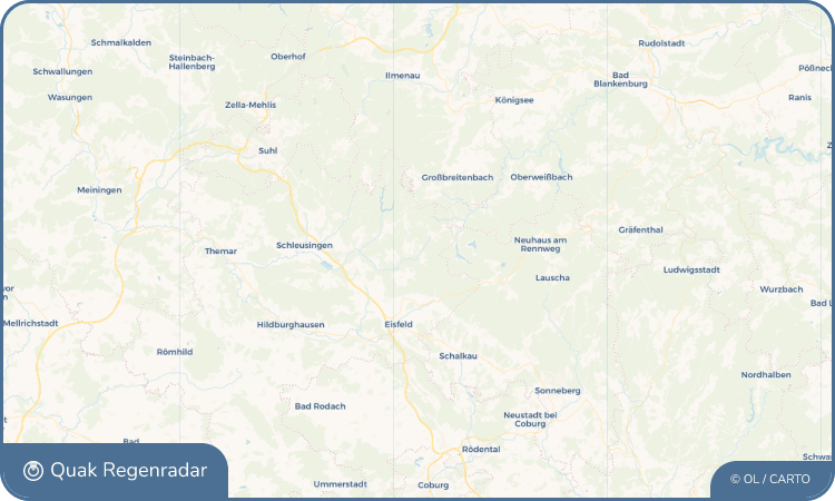 Quak Regenradar-Widget Fehrenbach