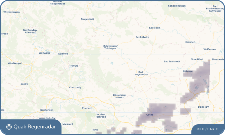 Quak Regenradar-Widget Flarchheim