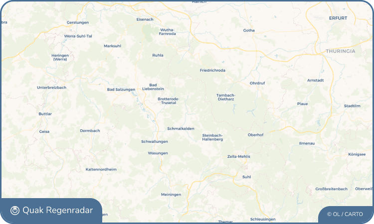 Quak Regenradar-Widget Floh-Seligenthal