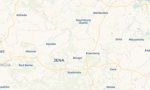Regenradar Vorschaubild - Aktuelle Niederschläge in Frauenprießnitz und Umgebung