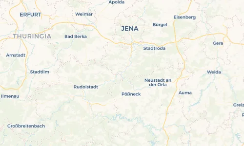 Regenradar Vorschaubild - Aktuelle Niederschläge in Freienorla und Umgebung