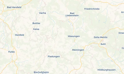 Regenradar Vorschaubild - Aktuelle Niederschläge in Friedelshausen und Umgebung