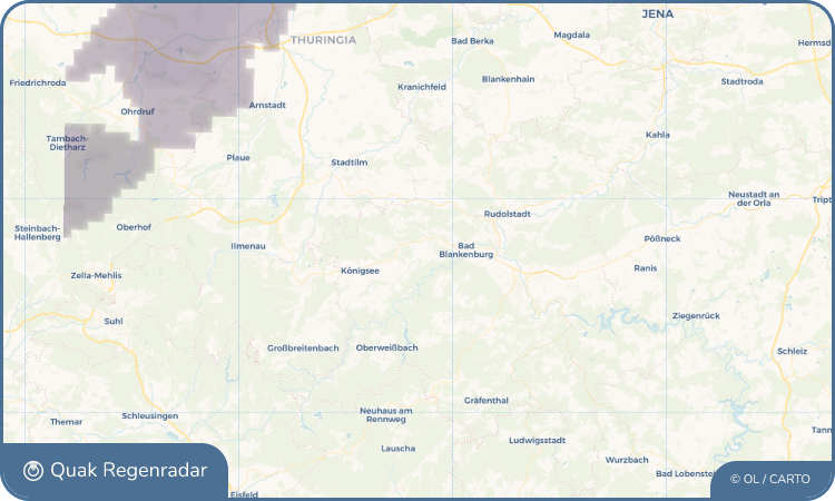 Quak Regenradar-Widget Fröbitz