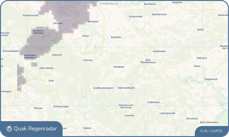 Quak Regenradar-Widget Garsitz
