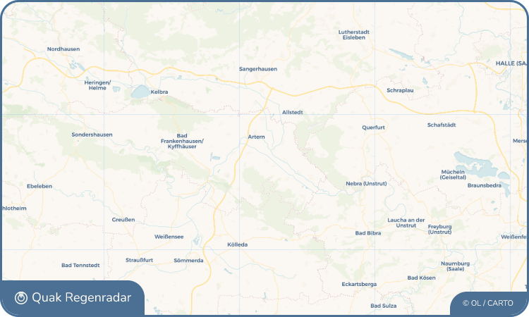 Quak Regenradar-Widget Gehofen