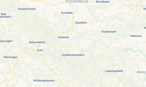 Regenradar Vorschaubild - Aktuelle Niederschläge in Gehren und Umgebung
