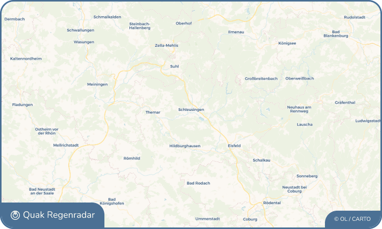 Quak Regenradar-Widget Geisenhöhn