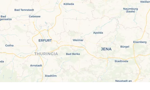 Regenradar Vorschaubild - Aktuelle Niederschläge in Gelmeroda und Umgebung