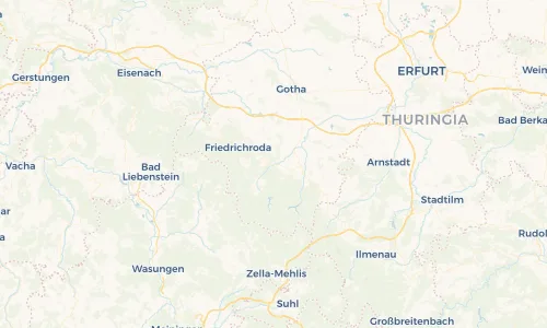Regenradar Vorschaubild - Aktuelle Niederschläge in Georgenthal und Umgebung