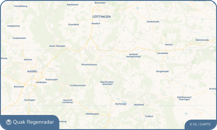 Quak Regenradar-Widget Gerbershausen