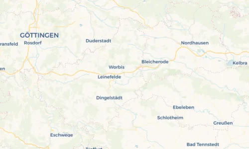 Regenradar Vorschaubild - Aktuelle Niederschläge in Gernrode und Umgebung