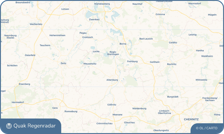 Quak Regenradar-Widget Gerstenberg