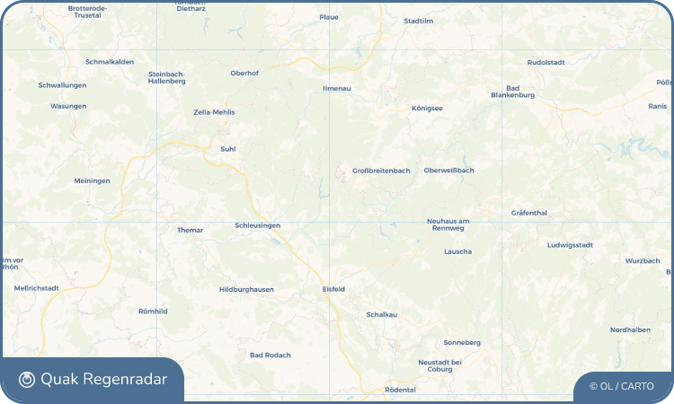Quak Regenradar-Widget Gießübel