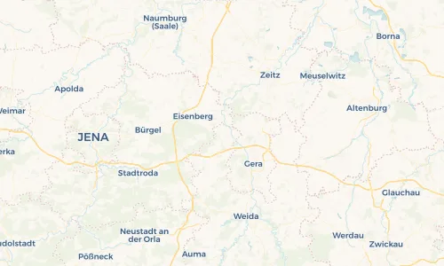 Regenradar Vorschaubild - Aktuelle Niederschläge in Gleina und Umgebung