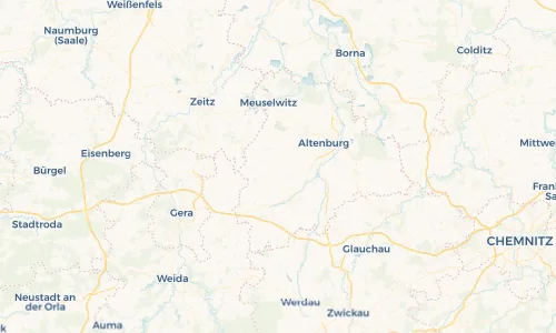 Regenradar Vorschaubild - Aktuelle Niederschläge in Göllnitz und Umgebung