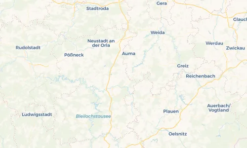 Regenradar Vorschaubild - Aktuelle Niederschläge in Göschitz und Umgebung