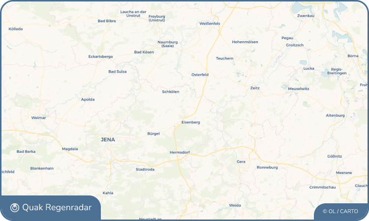 Quak Regenradar-Widget Gösen