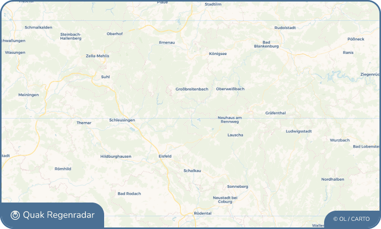 Quak Regenradar-Widget Goldisthal