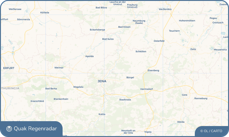 Quak Regenradar-Widget Golmsdorf
