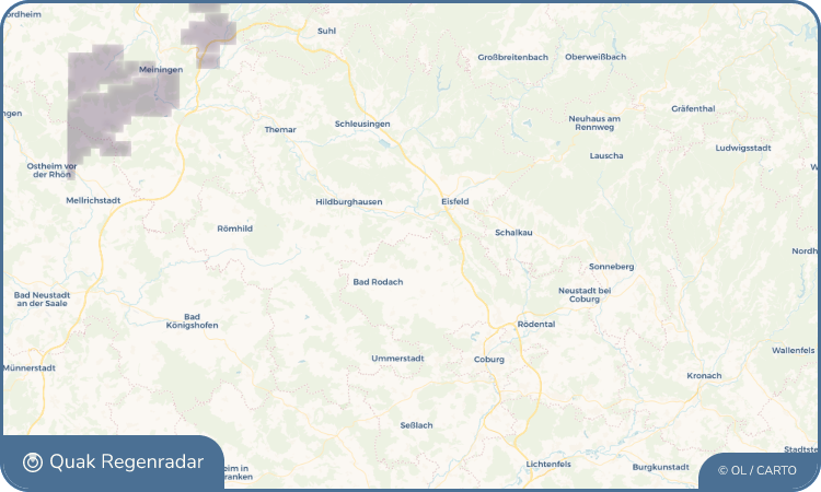 Quak Regenradar-Widget Grattstadt