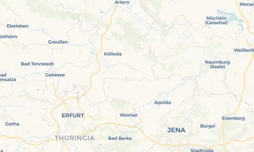 Regenradar Vorschaubild - Aktuelle Niederschläge in Großbrembach und Umgebung