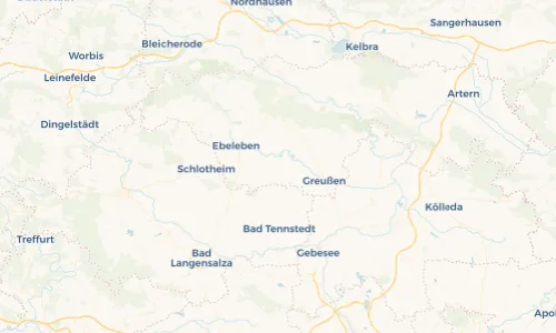 Regenradar Vorschaubild - Aktuelle Niederschläge in Großenehrich und Umgebung
