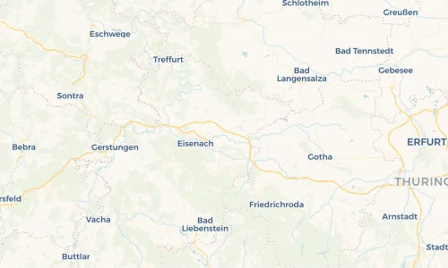 Regenradar Vorschaubild - Aktuelle Niederschläge in Großenlupnitz und Umgebung