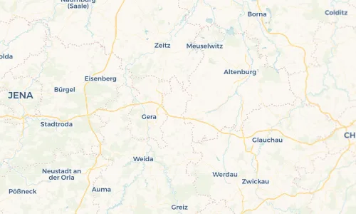 Regenradar Vorschaubild - Aktuelle Niederschläge in Großenstein und Umgebung