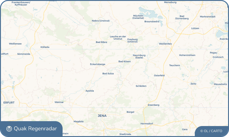 Quak Regenradar-Widget Großheringen