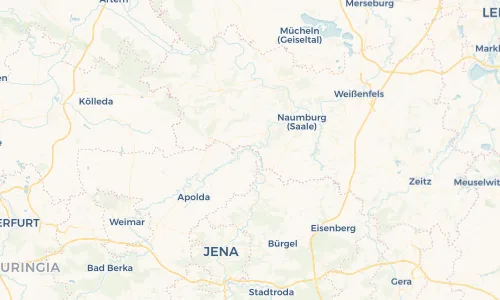Regenradar Vorschaubild - Aktuelle Niederschläge in Großheringen und Umgebung