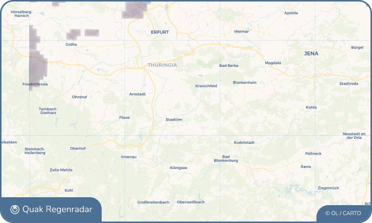 Regenradar-Widget für Großhettstedt